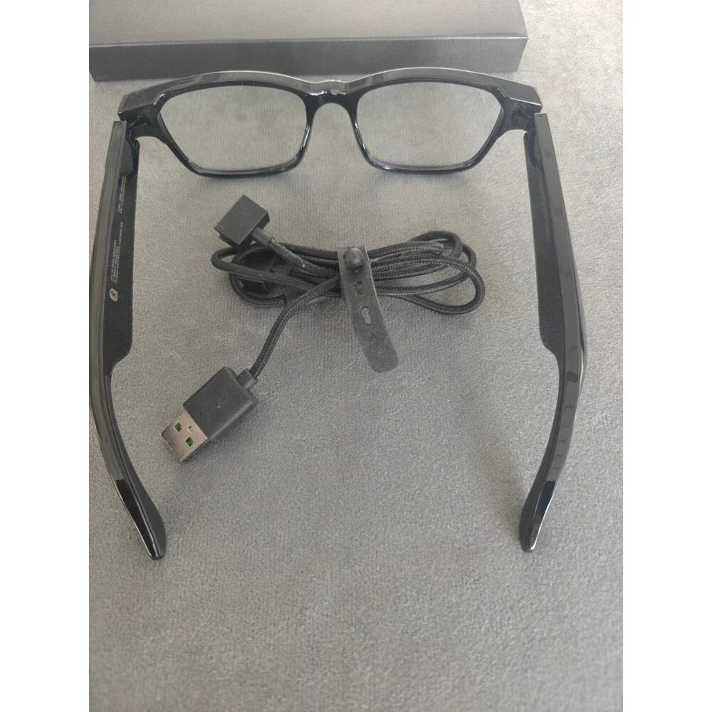 Razer Anzu Smart Glasses Bluetooth Audio Eyewear S/M w Box Tested
